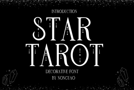 Star Tarot Font